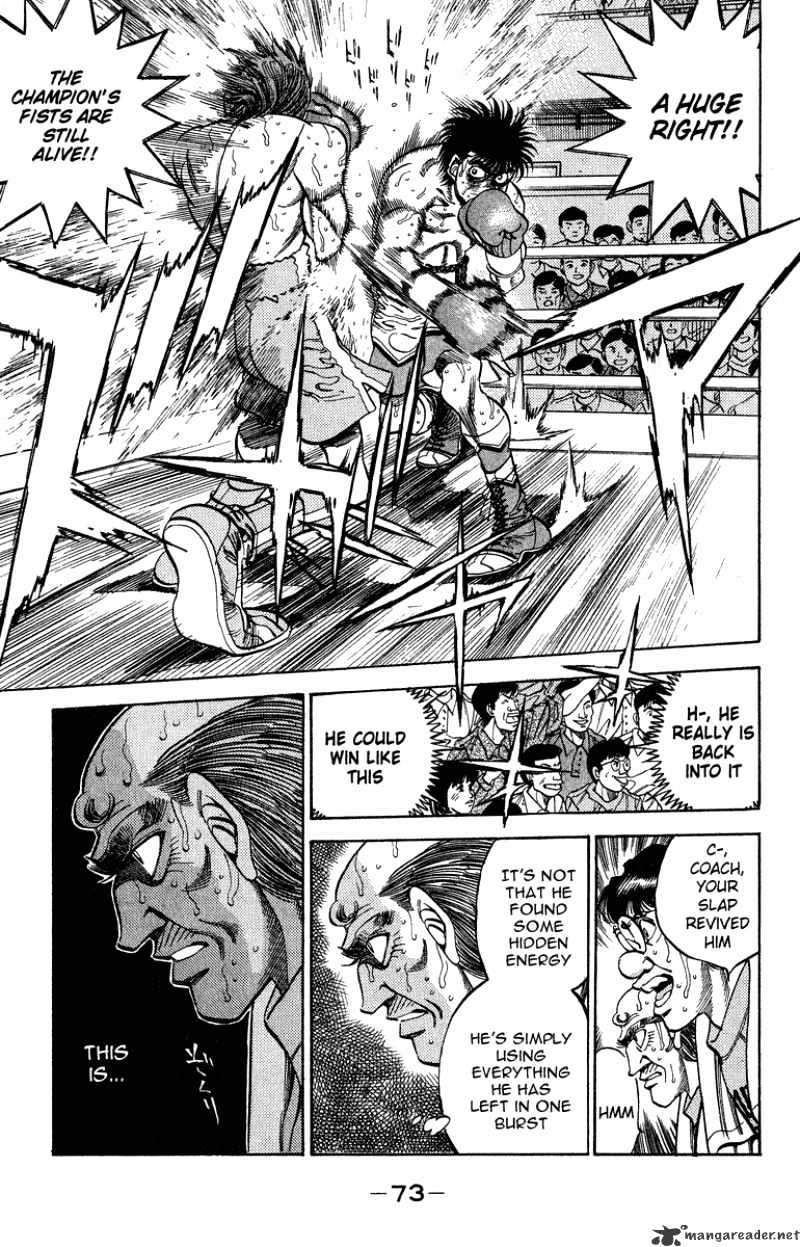 Hajime no Ippo: Fighting Spirit, Chapter 310 image 09
